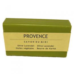 Oliven lavendelsæbe (Provence) Midi Fra Frankrig Sælges kun i he